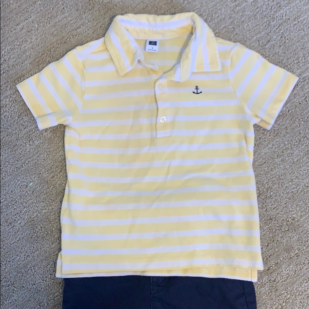 Janie and Jack polo and shorts